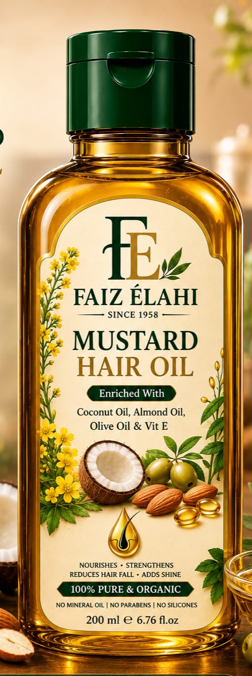 Faiz Elahi Mustard Hair Oil
